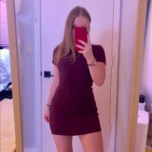 Burgundy Brandy Dress